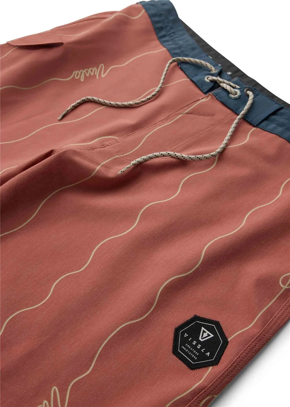 Vissla Roundup 18.5 Boardshort waistband detail