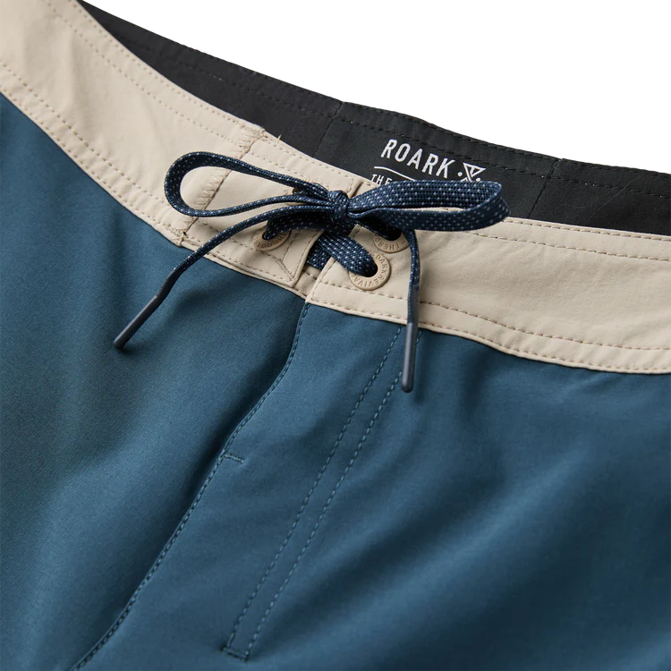 Roark Passage Boardshorts waistband detail
