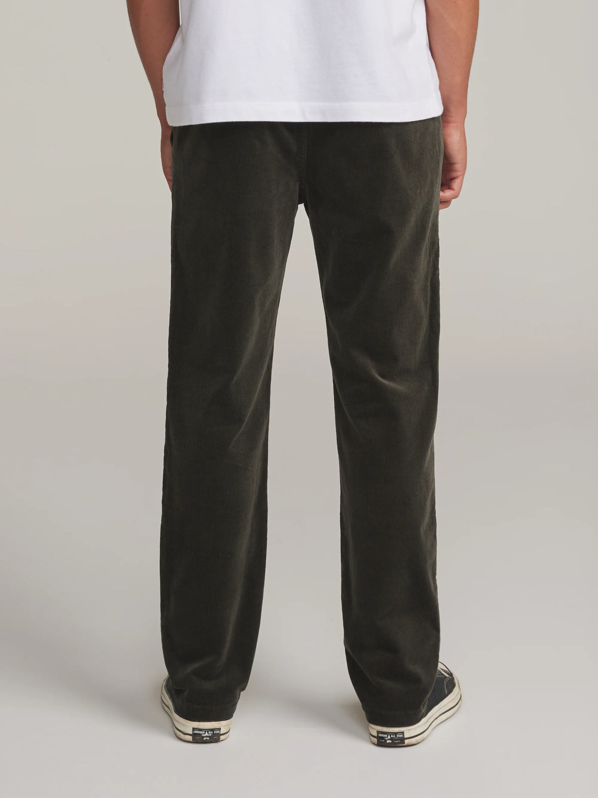 Katin Pipeline Corduroy Pant corduroy fabric and waistband detail