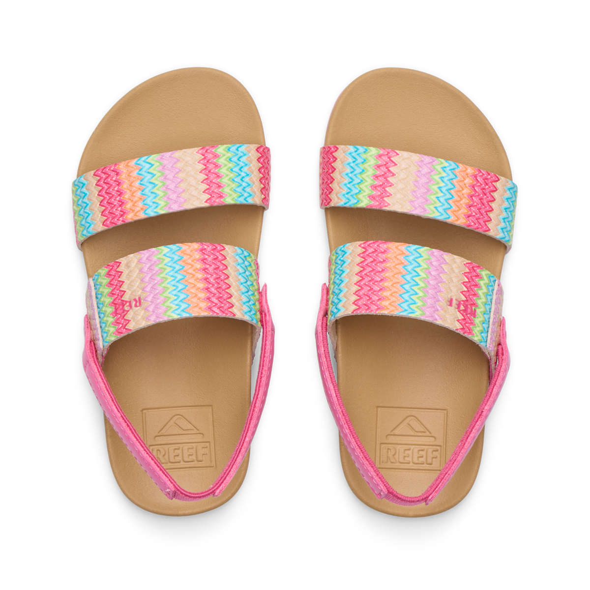 Reef Little Cushion Vista Pink/Multi Raffia