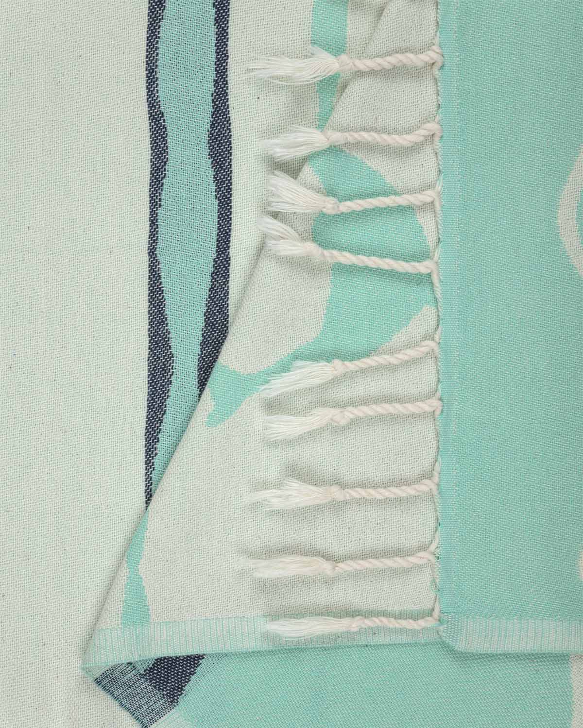 Sand Cloud Crete Towel Fl Teal