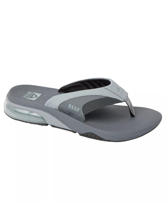 Reef Fanning Plus Sandals side view gray