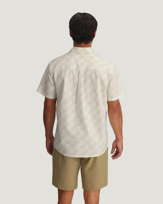 Freefly men’s Harbor short sleeve shirt back view