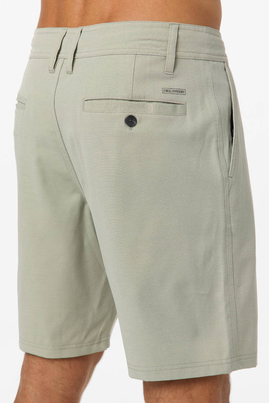 O’Neill Reserve Light Check 19 Hybrid Shorts back view