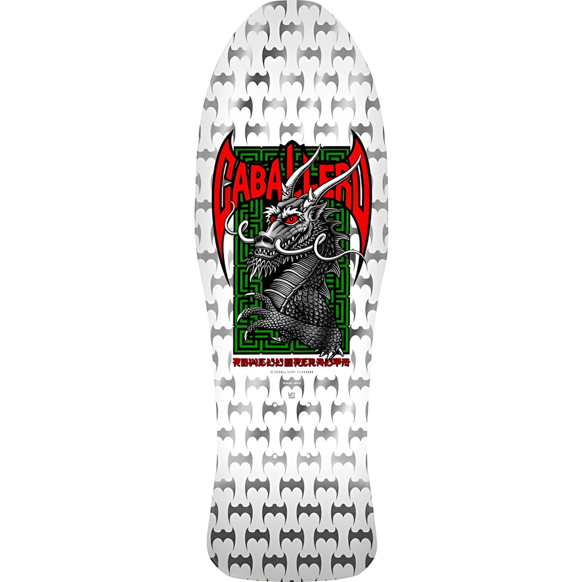 Powell Peralta Bones Brigade Steve Caballero 17th Series deck bottom graphic