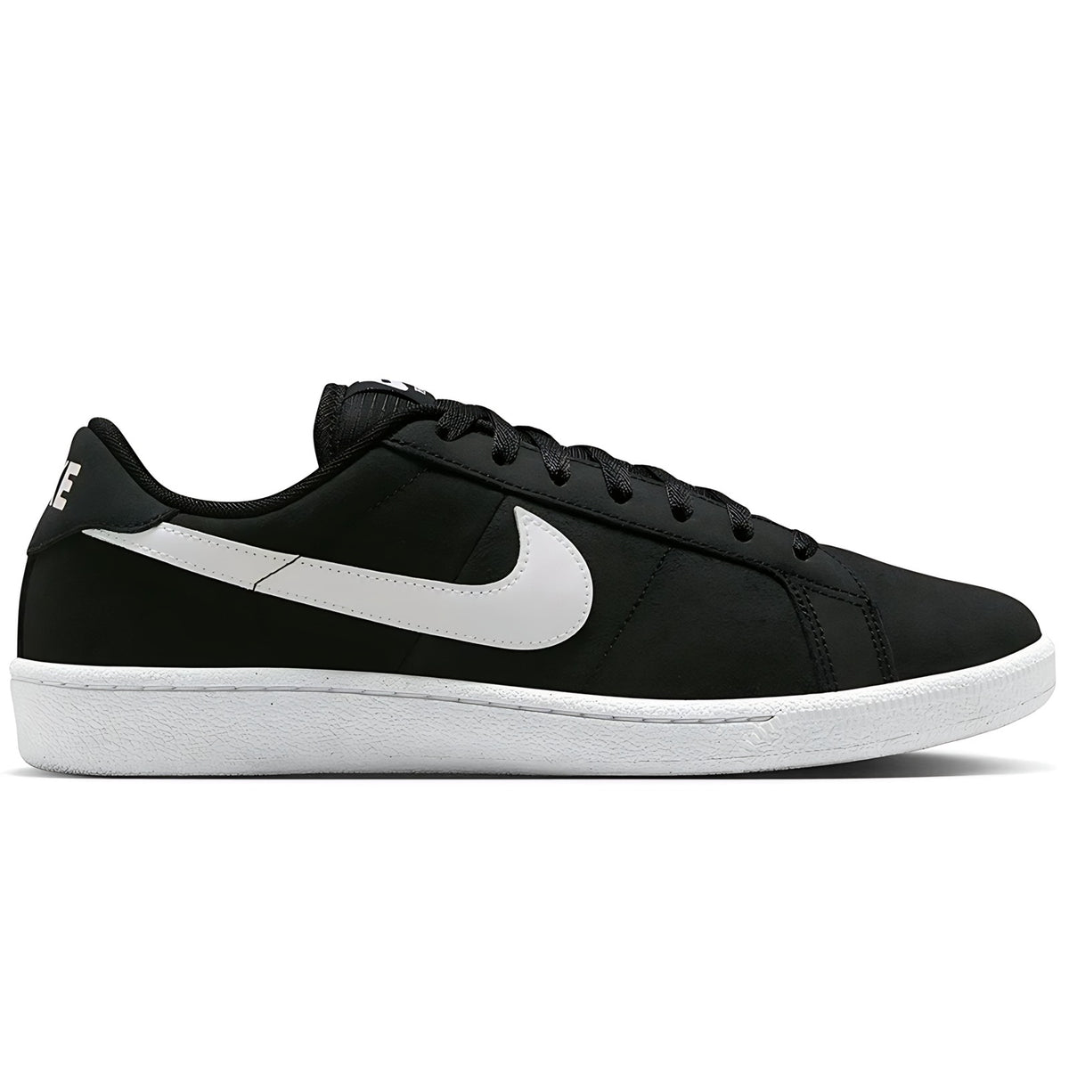Nike SB Zoom Tennis Classic Black White skate shoes front view