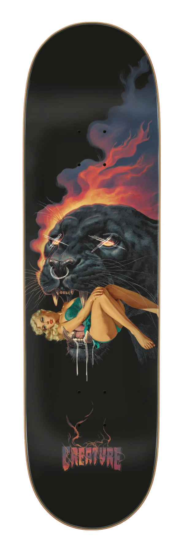 Creature 8.51in Mathias Torres Jaguar Stumps skateboard deck