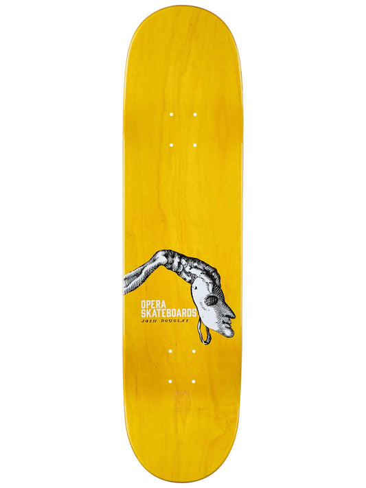 Opera 8.5 skateboard deck top view