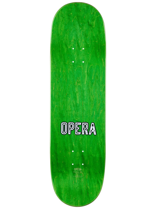 Opera 9.0 skateboard deck top view