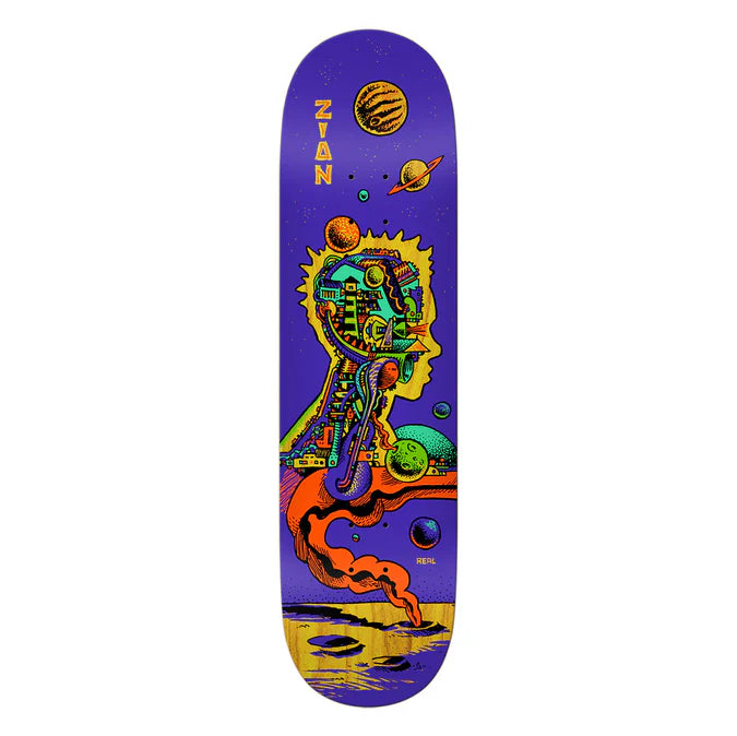 Real Zion Wright Artificial 8.38" Skateboard Deck