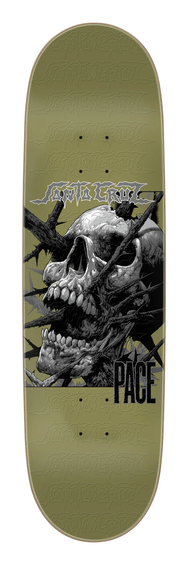 Santa Cruz 8.7in Rob Pace Deathtrap Remix skateboard deck