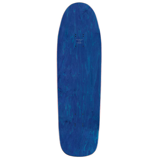 World Industries 9.625 skateboard deck top view