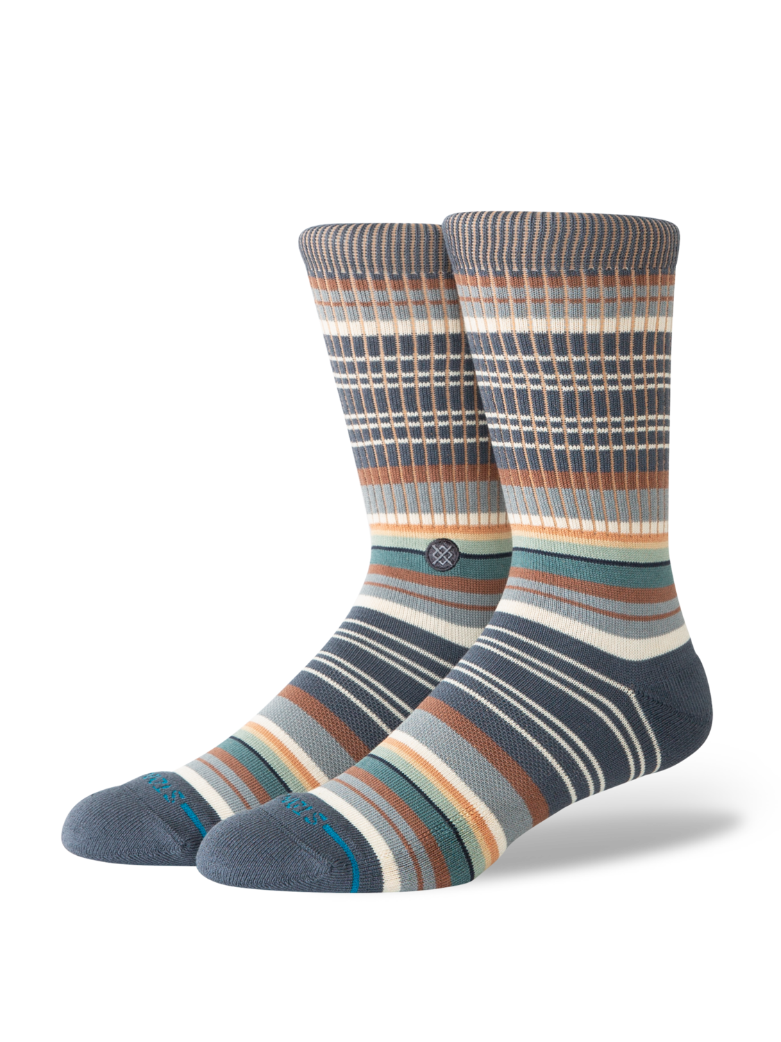 Stance Jorongo Pop Crew Sock - Navy