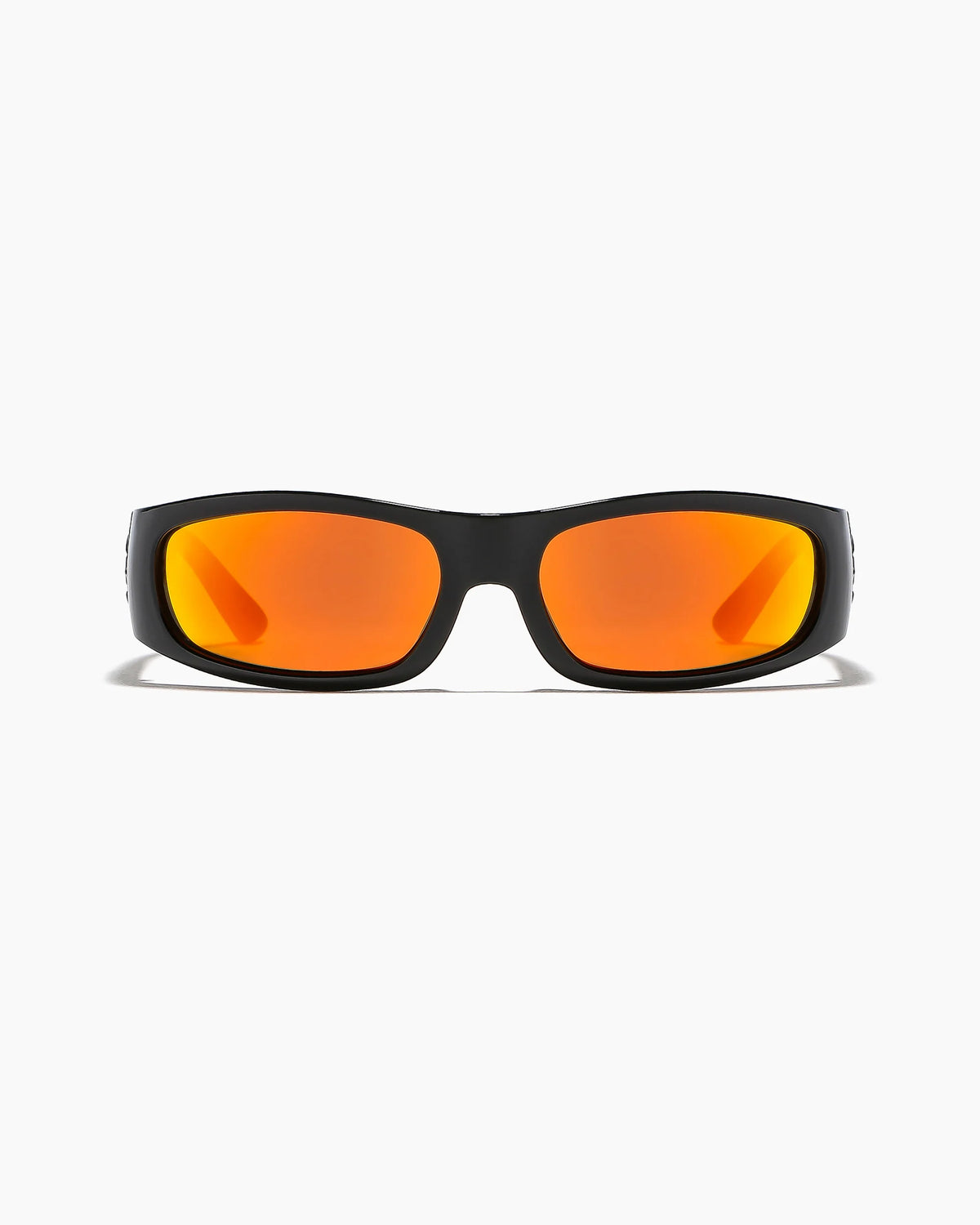 Ritual Vision Parasite sunglasses front view black orange