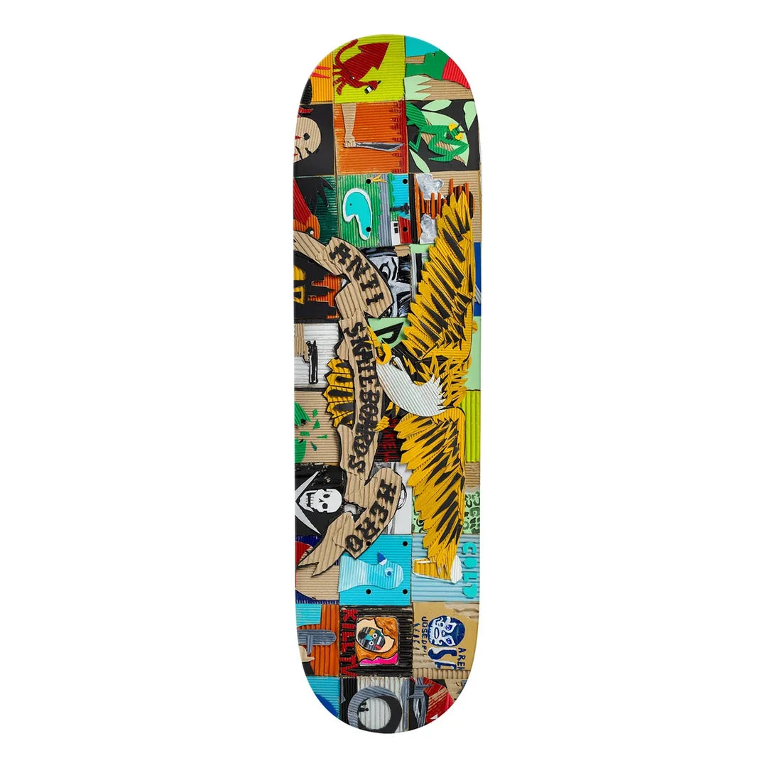 Anti Hero Kenji Goto Eagle 8.5" Skateboard Deck detail close-up