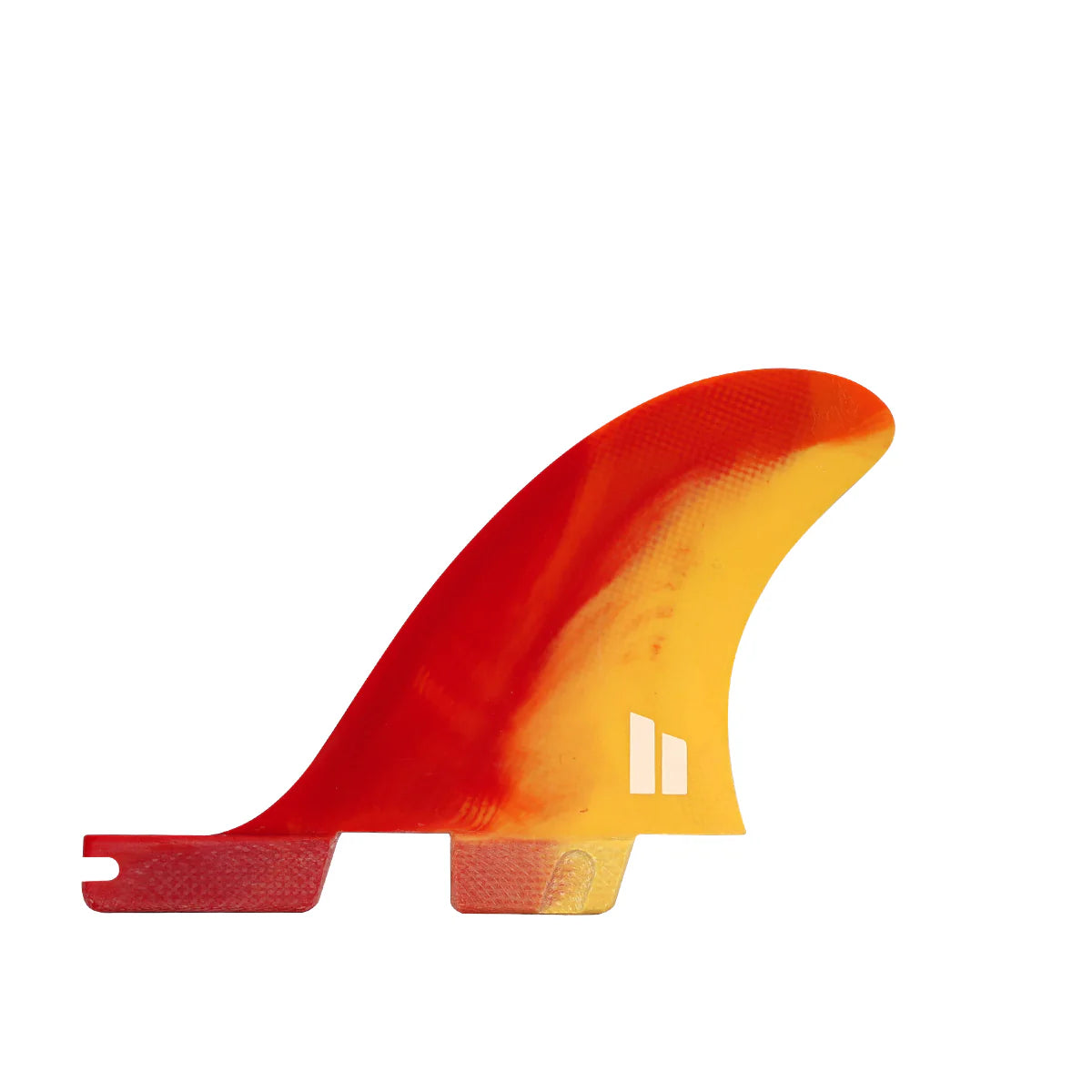 FCS II Mark Richards PC Twin Fin Set front view