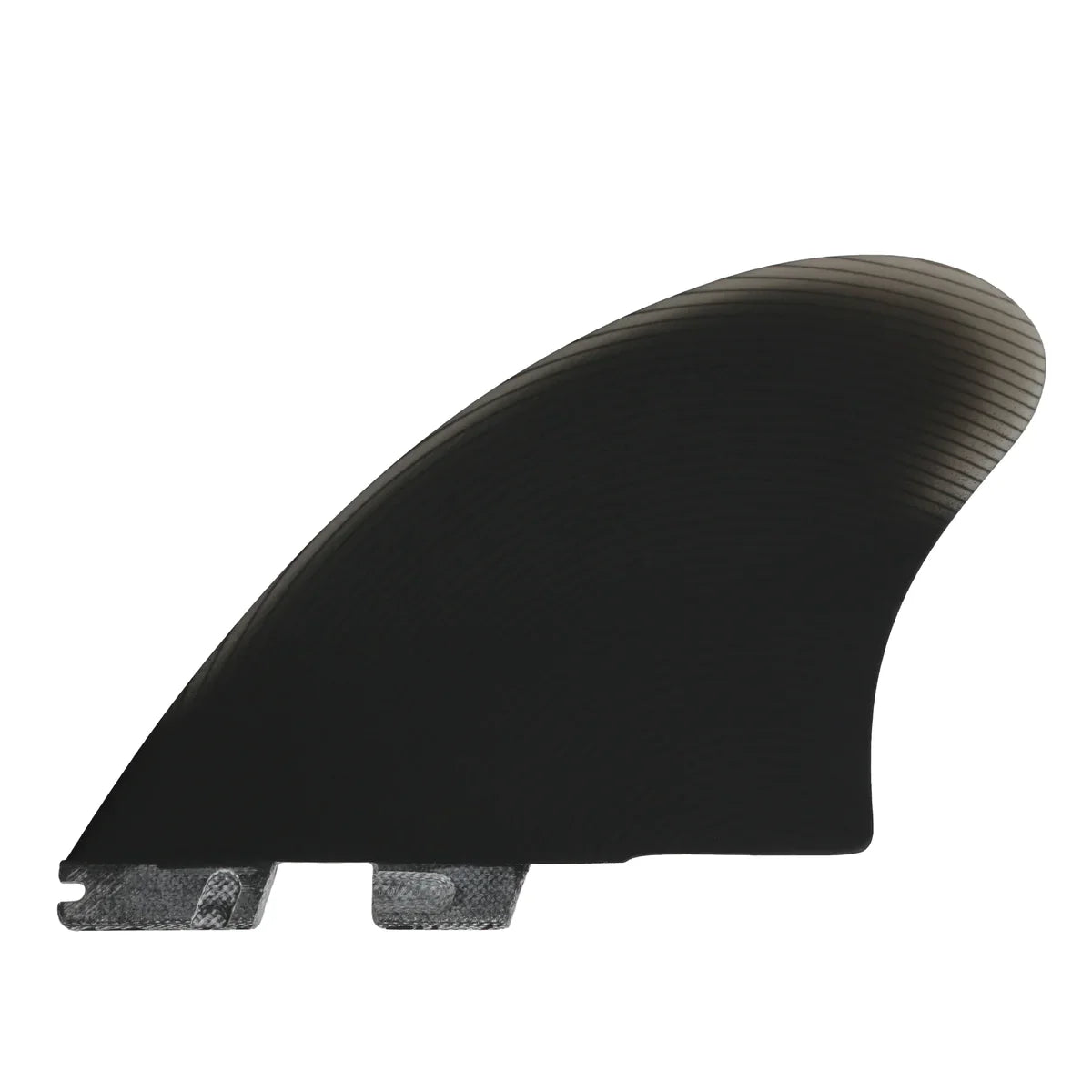 FCS II Performer PG Keel Twin Fin Set front view