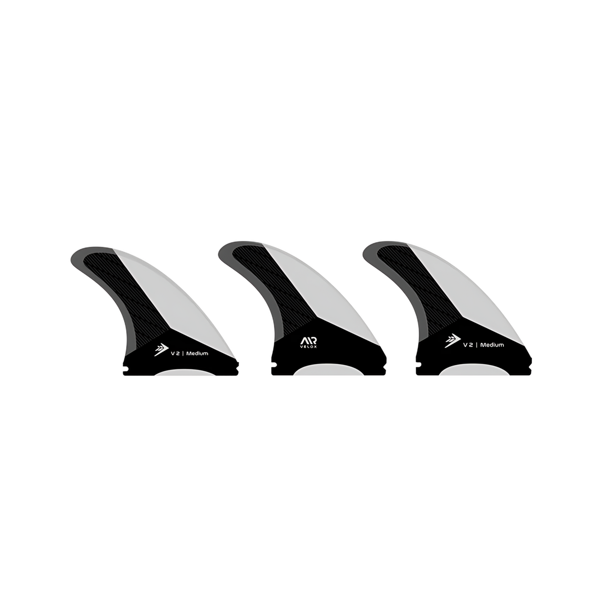 Firewire Velox Tri FUT Fin Set front view