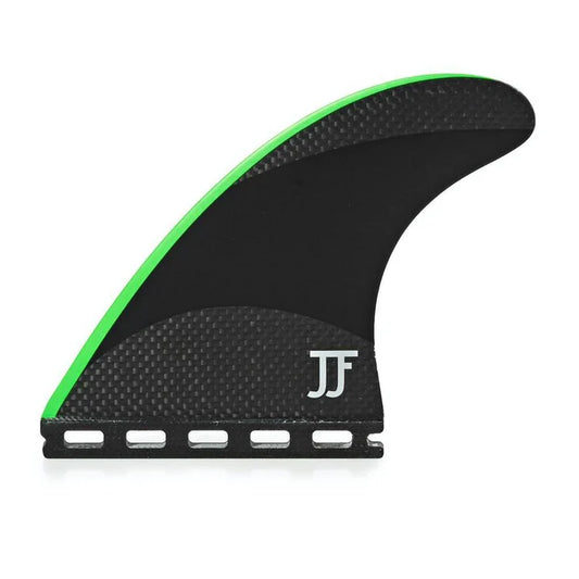 JJF Techflex Tri Fin Medium Futures Fins detail close-up