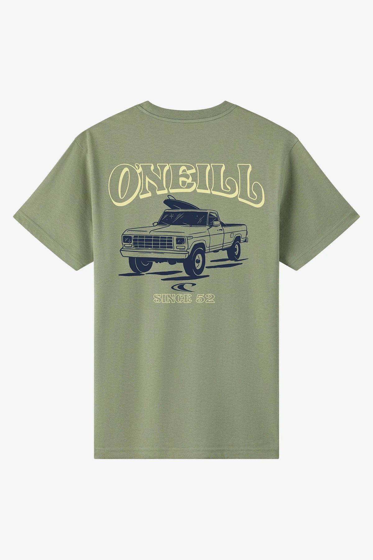 O'Neill Daily Driver Classic Tee graphic detail close-up