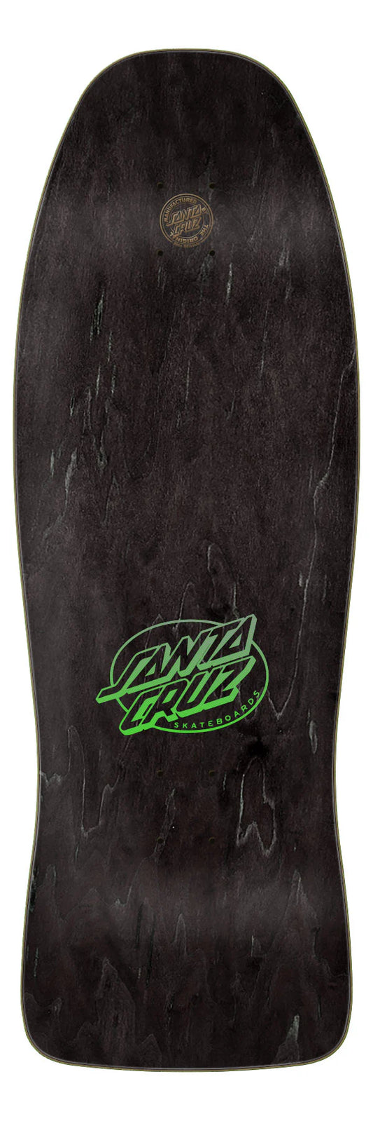 Santa Cruz Kendall End of the World Skateboard Deck top veneer view