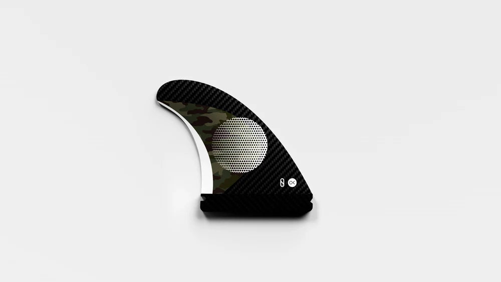 Firewire Outerknown x Slater Designs Endorfins KS1 surfboard fin construction and tab detail