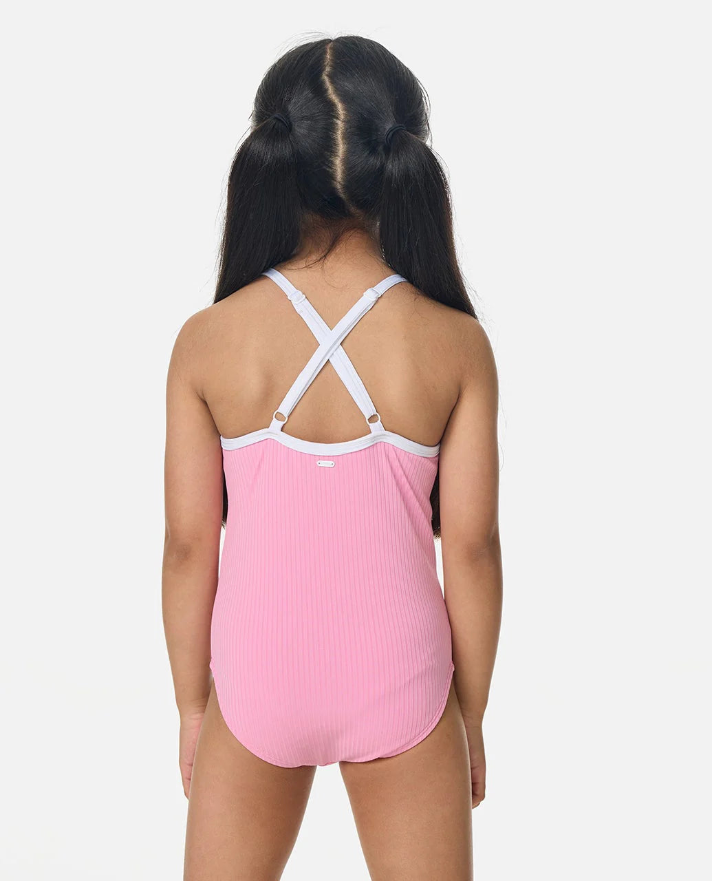 Rip Curl kids one piece swimsuit side angle