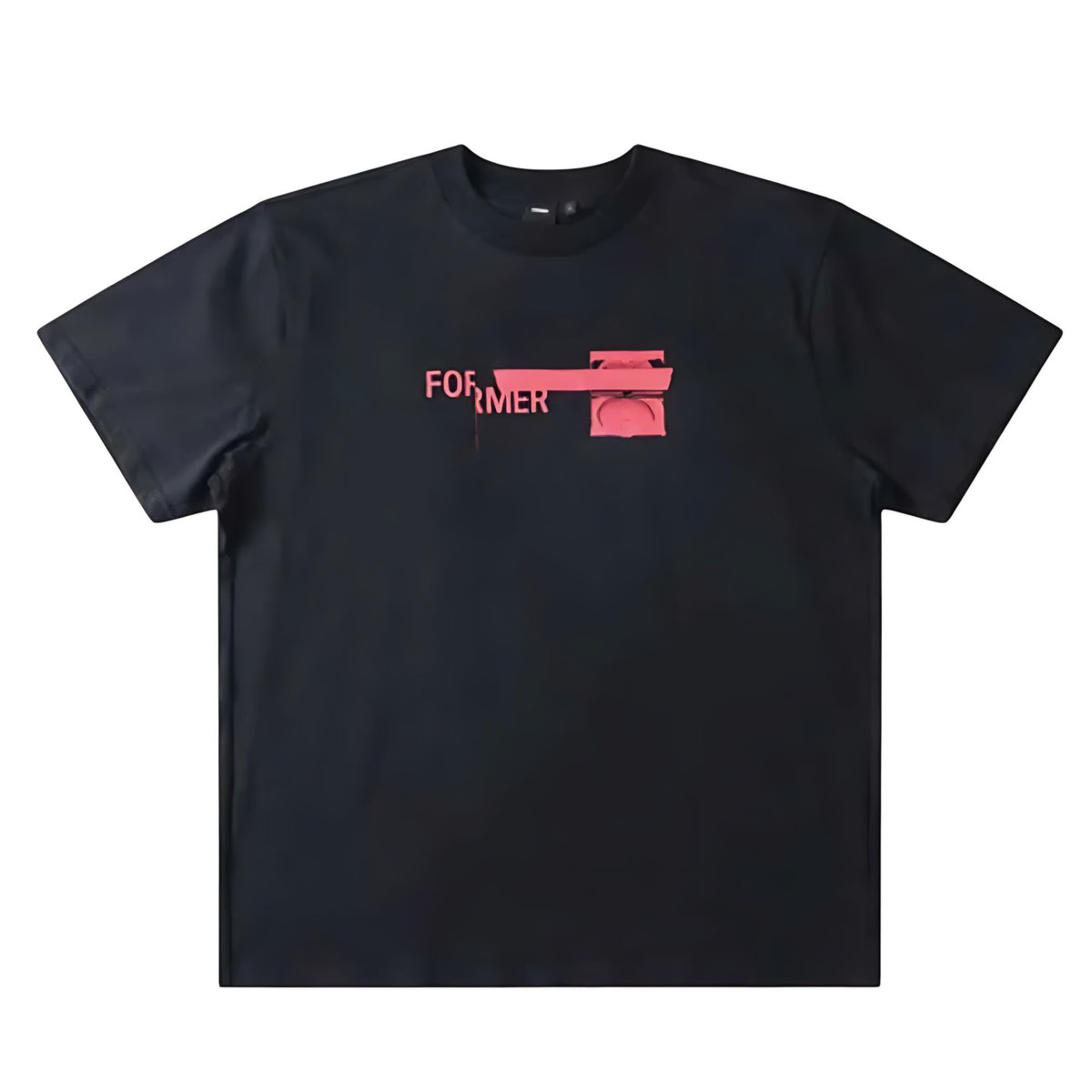 Former Tape Crux Tee Red Black front view