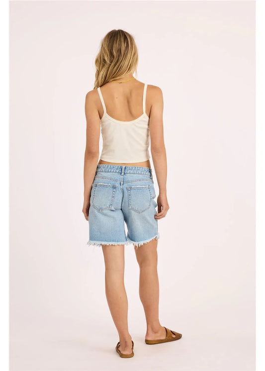 Sisstr Beach Crush Knit Tank back view