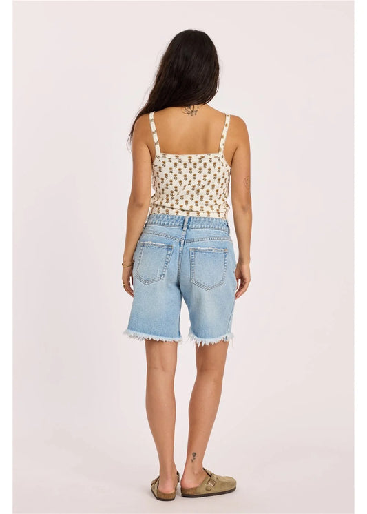 Sisstr Collette Knit Tank Top back view