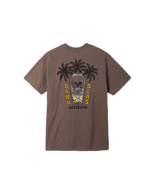 Dark Seas Foremost graphic t-shirt back print view