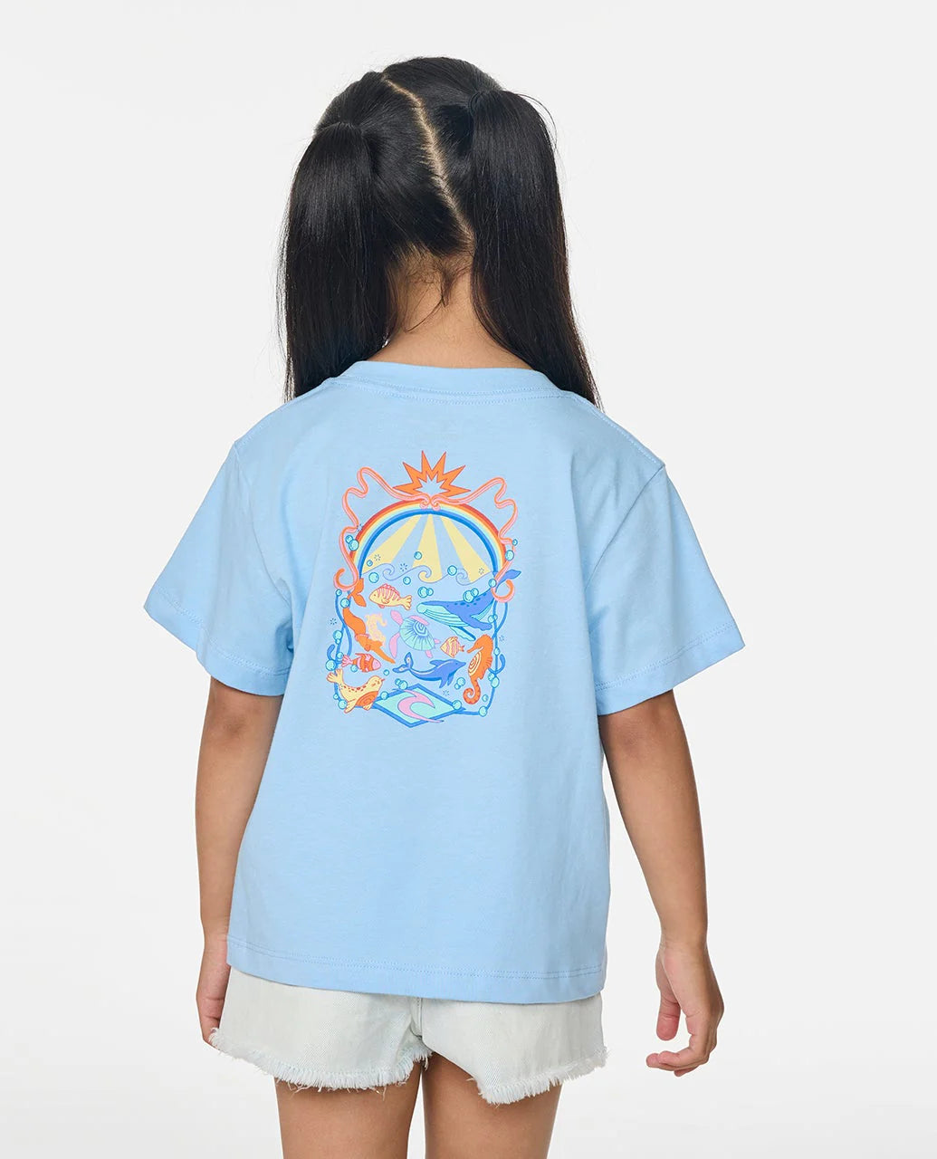 Rip Curl Surf Magic Art Tee kids front view