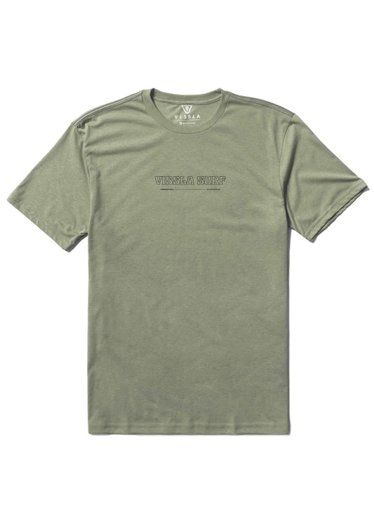 Vissla Day Rays Complete Lite Eco Drirelease Tee front view