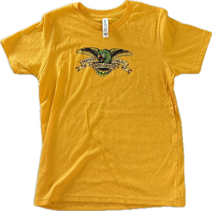 Parrot Wingspan Youth Tee front view