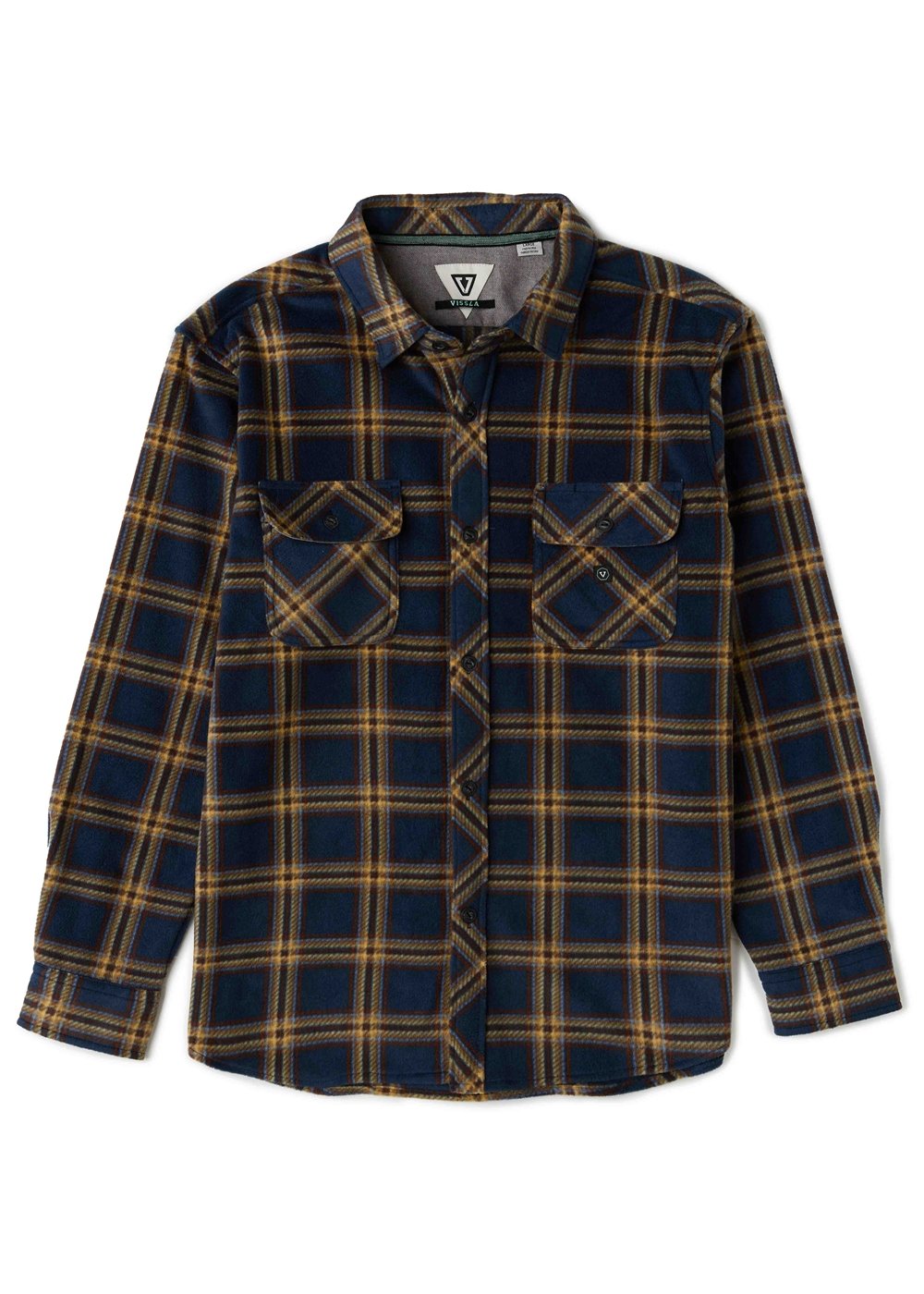 Vissla Eco-Zy Polar Flannel - Dark Naval