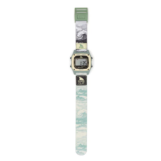 Freestyle Shark Clip Luke the Gray Watch front view