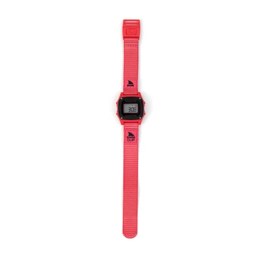 Freestyle Shark Mini Clip Dragon Fruit watch angled view