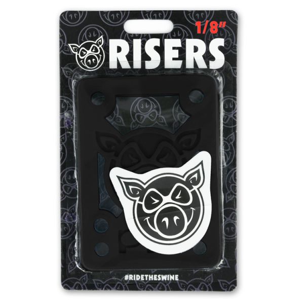 Pig Hard Risers - 1/8"