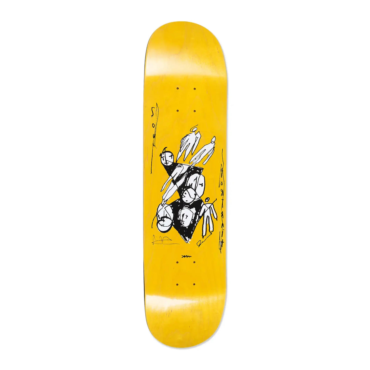 Polar Team Alv Soul Portrait Skateboard Deck - 8.0
