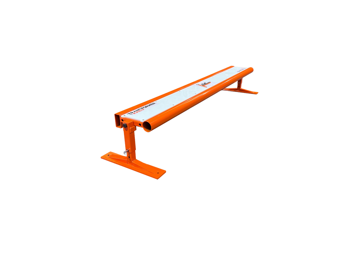 Pro Transformer Rail – Adjustable Skateboard Training Rail (Flat Bar, Bench, Round Rail)