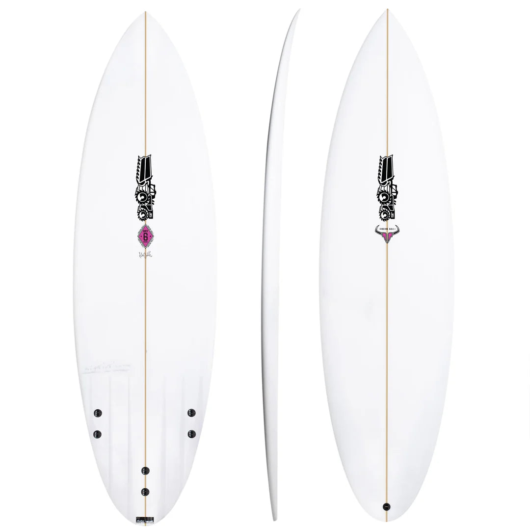 JS Raging Bull Channel Bottom surfboard