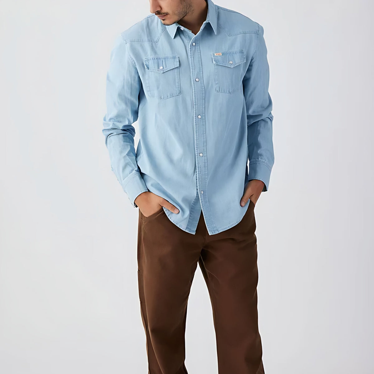 Seager Reagan Pearl Snap L/S Shirt