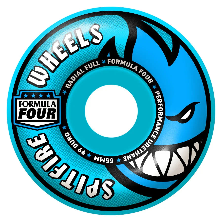 Spitfire FF Radial Full 99du Blue 55mm