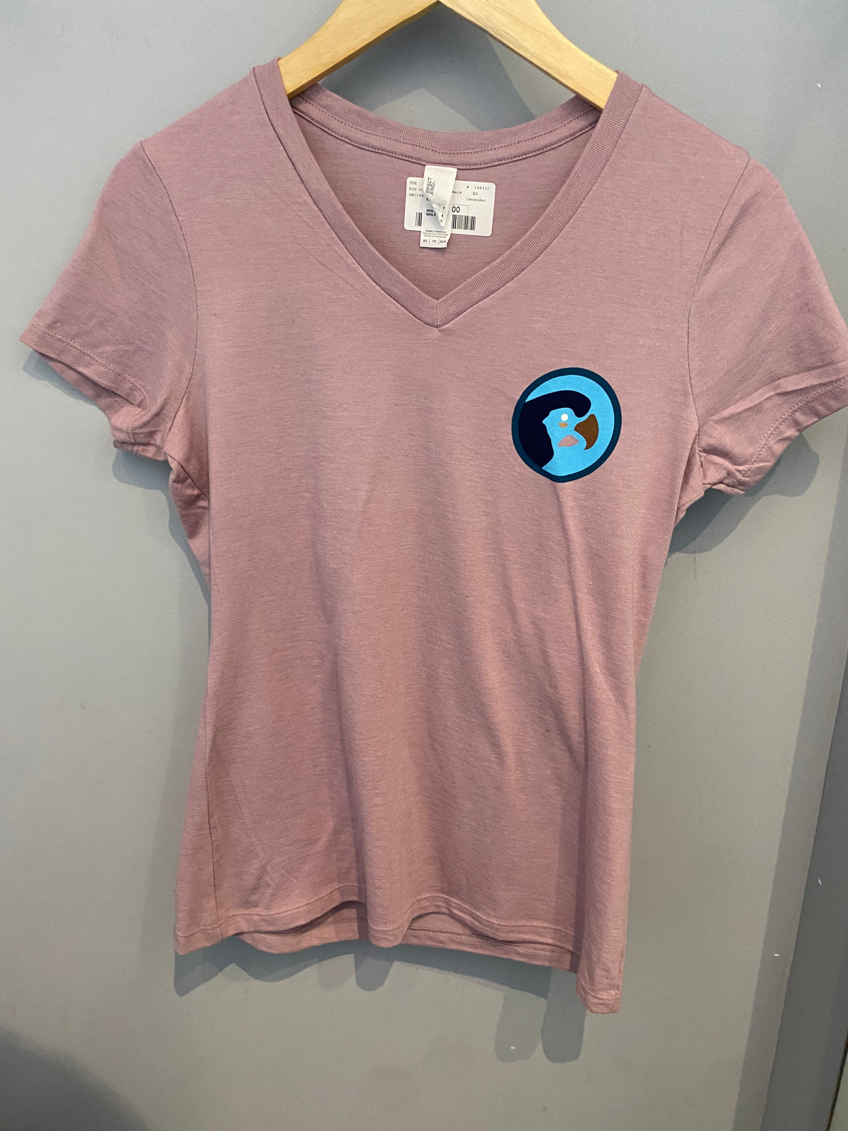 Parrot Surf Shop PSS Old School V Neck, lavender