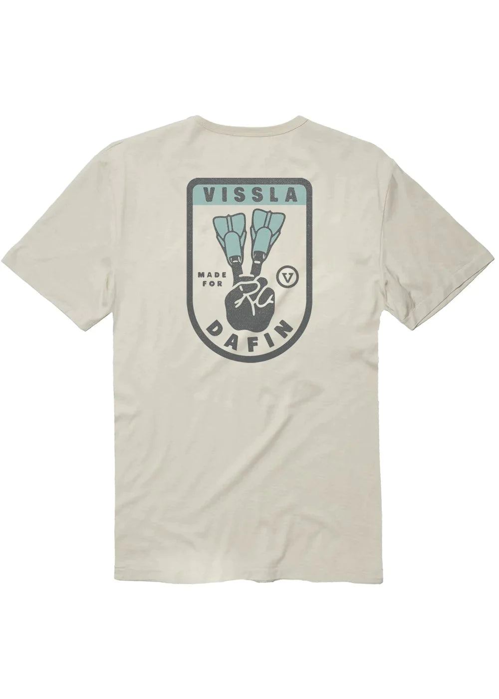 Vissla Da Fin Peace Organic Pocket Tee Vissla Da Fin Peace Organic Pocket Tee