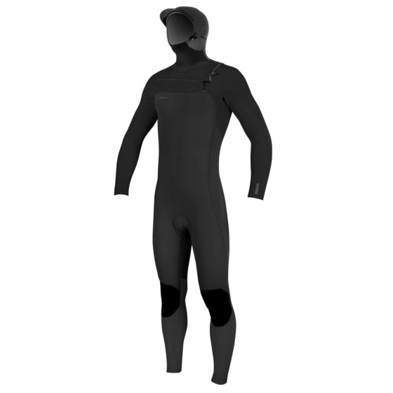 O'Neill Hyperfreak 5/4+ CZ Hooded wetsuit, black men’s full suit size M