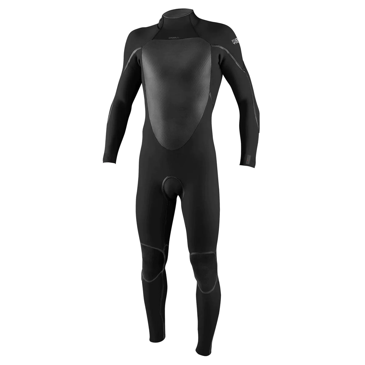 O'Neill Psycho Tech 4/3+ BZ wetsuit, black men’s back zip full suit size MS