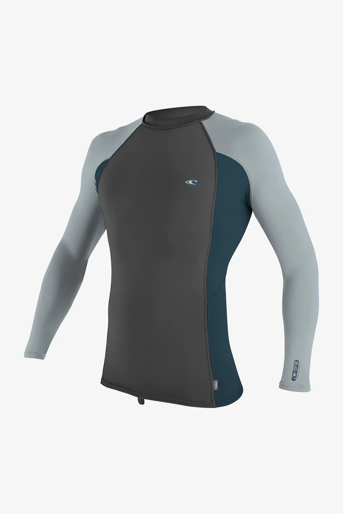 O'Neill Premium Long Sleeve Rashguard, grey