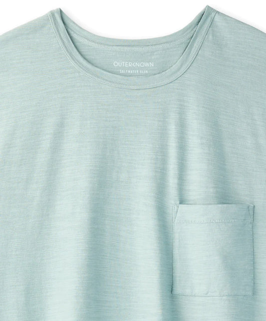 Camiseta com bolso Saltwater Slub
