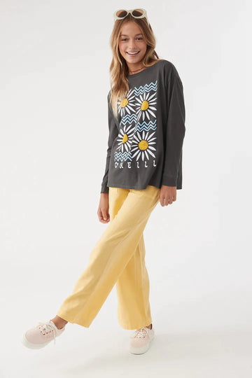 Sunshine Flower L/S Tee girls